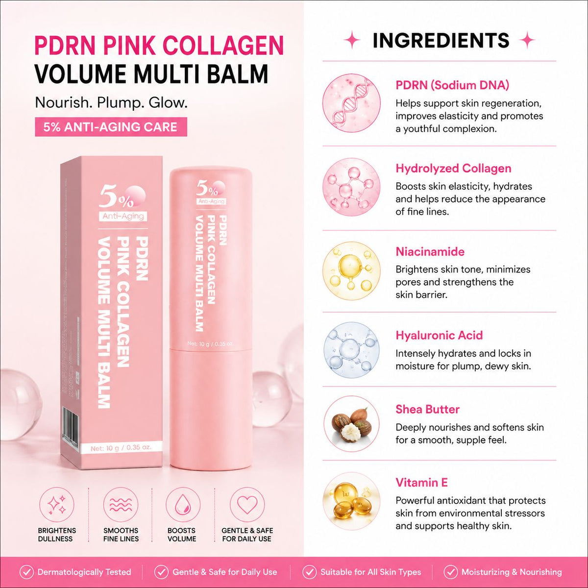 Collagen Plumping Multi-Effect Lip Balm 10g
